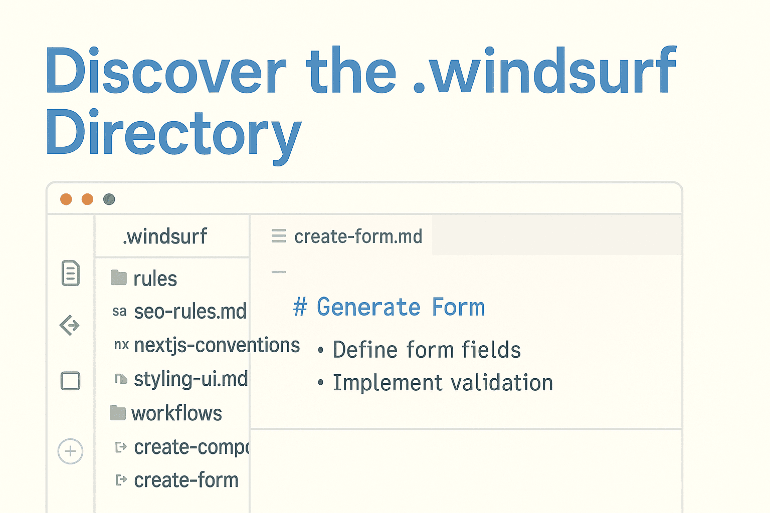 How to optimize your .windsurf directory to increase development speed